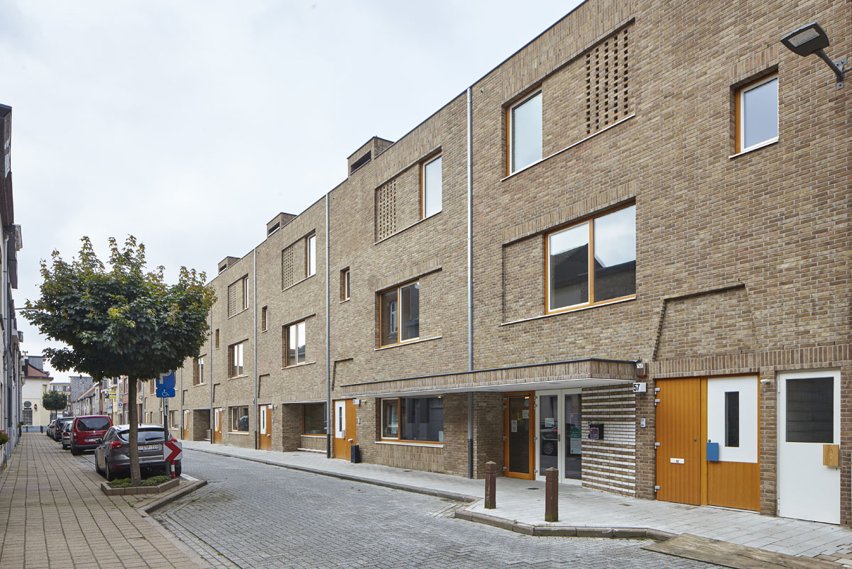 Der ökologische Verblender Nature7 Brick B schafft eine urbane Atmosphäre 