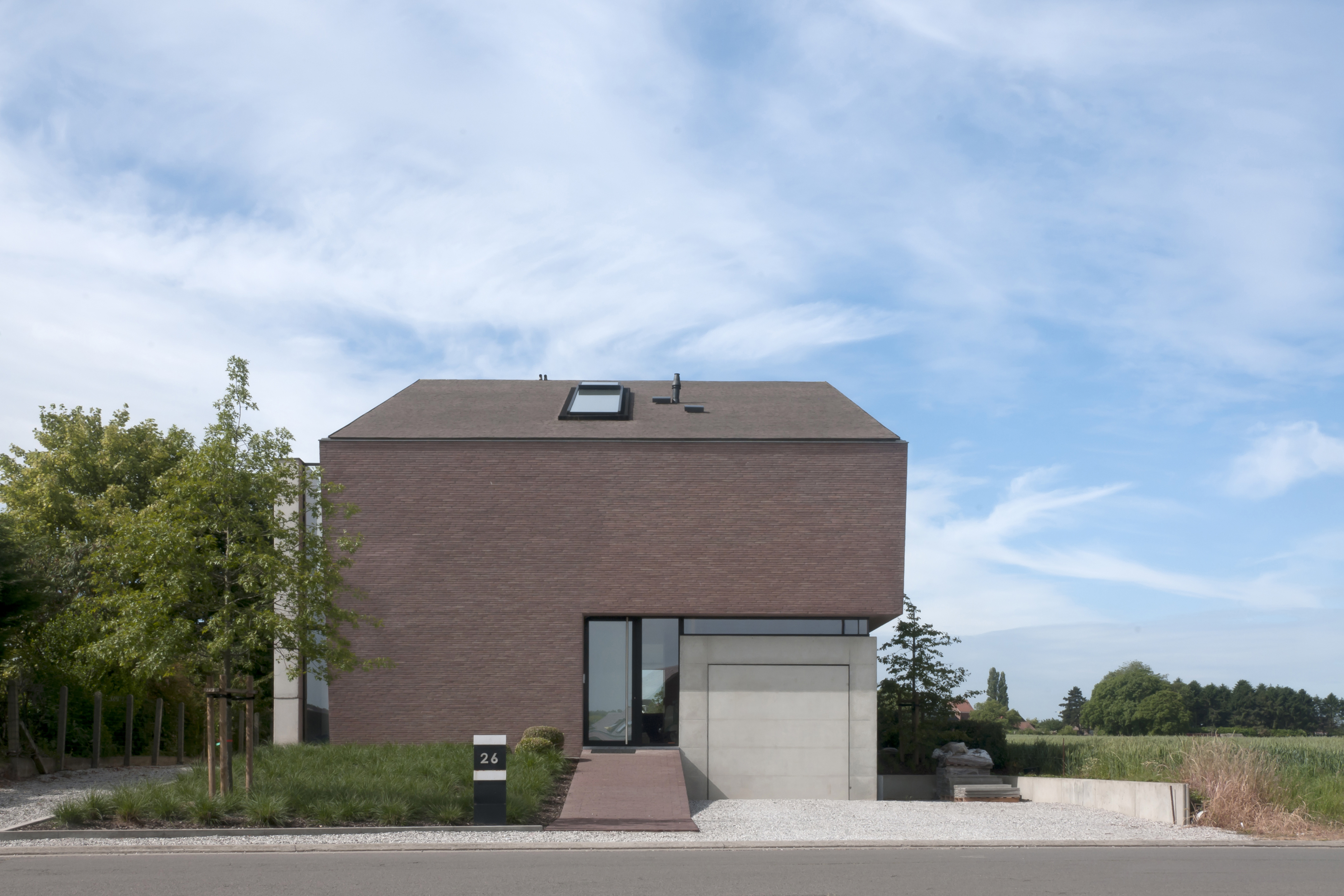 Linea 8012 und SeptimA Rot Braun einzigartig und überraschend angewendet