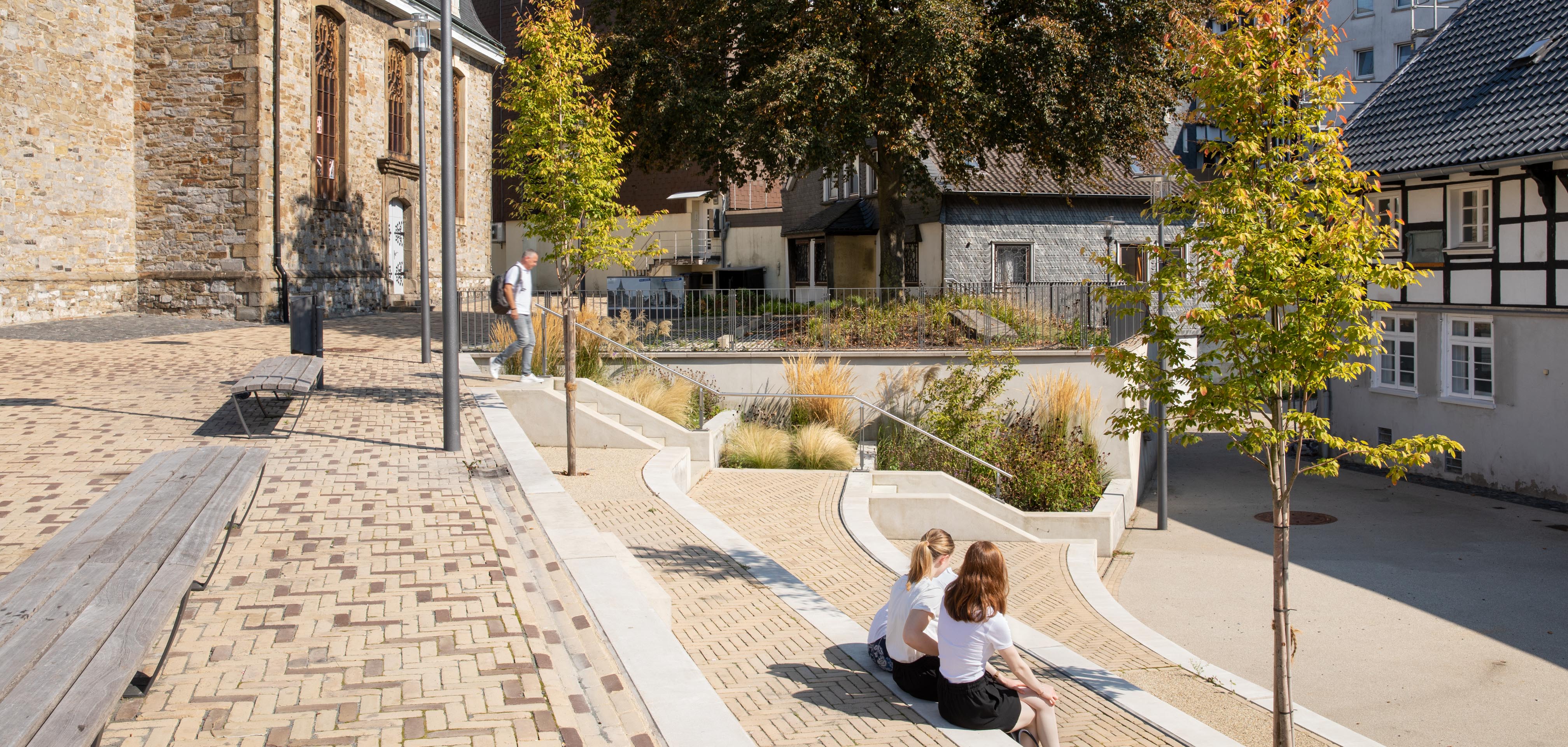 Revitalisierung des Platzes am Offers, Velbert