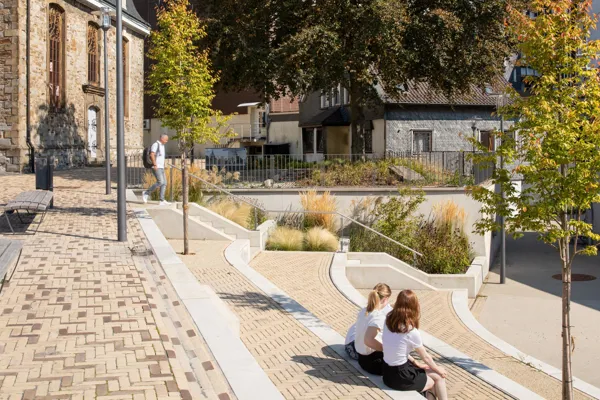 Revitalisierung des Platzes am Offers, Velbert